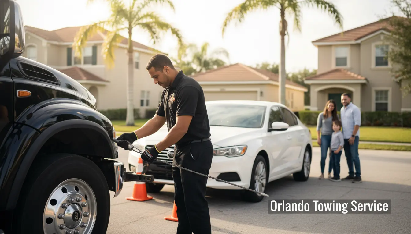 What To Do After An Accident: Towing In Orlando Area